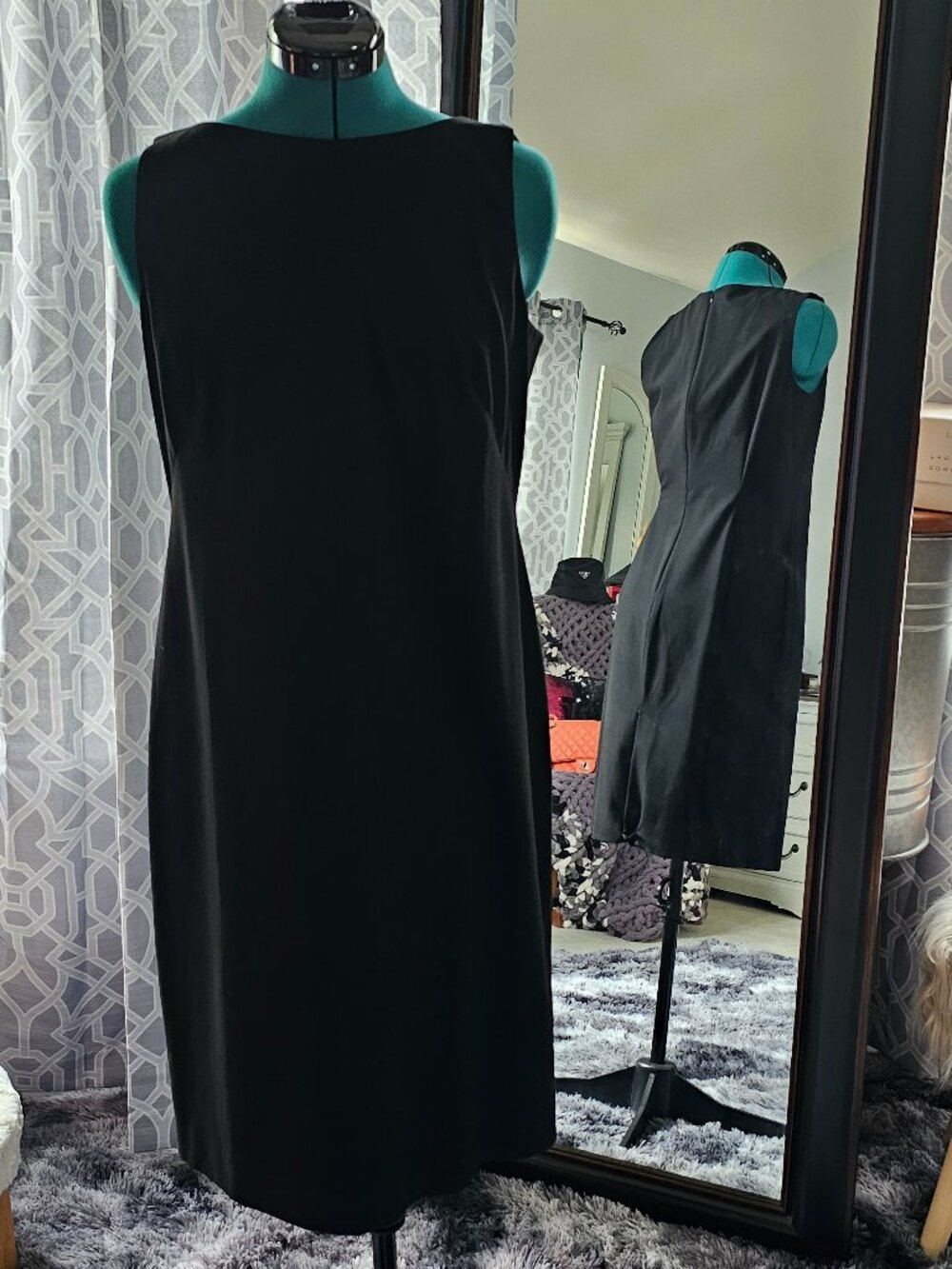 Studio by London Times Sleeveless Black Sheath Dress – Size 10